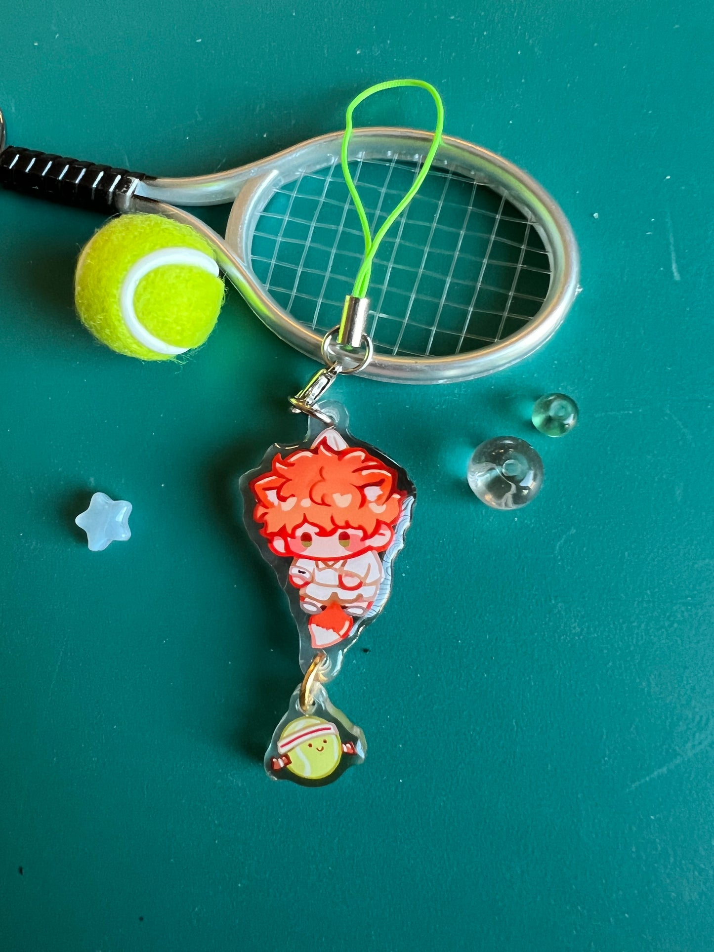 Jannik Sinner Linked Phone Charm