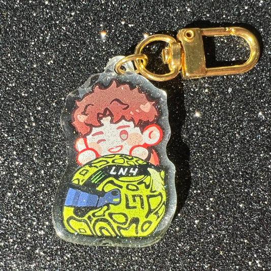 F1 Lando Norris Helmet Acrylic Charm