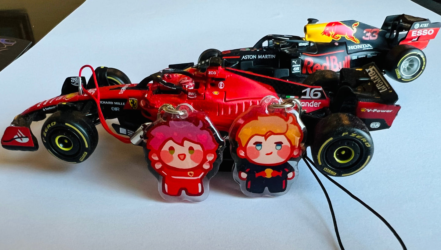 A F1 Pocket Charlie/Maxie Phone Charm