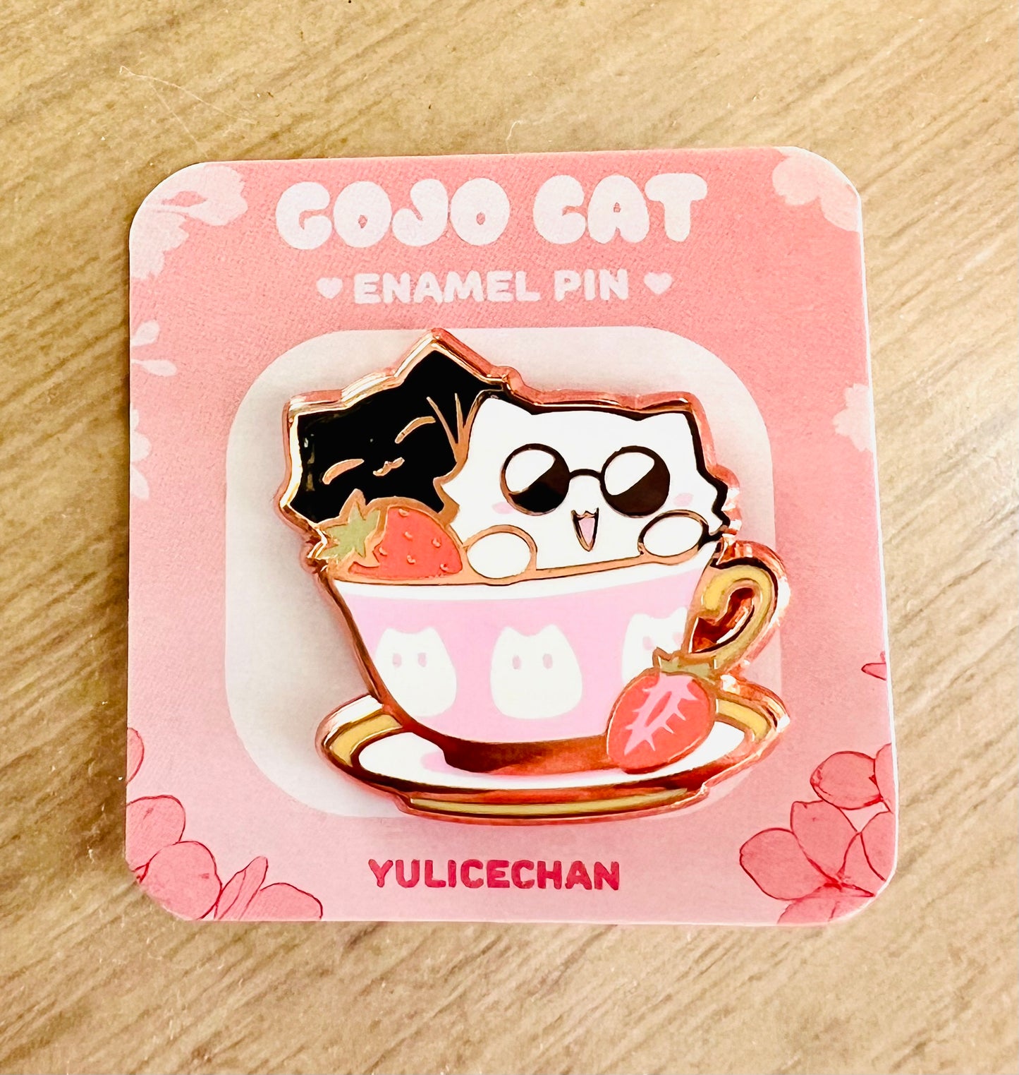 Satosugu Teacup Pin