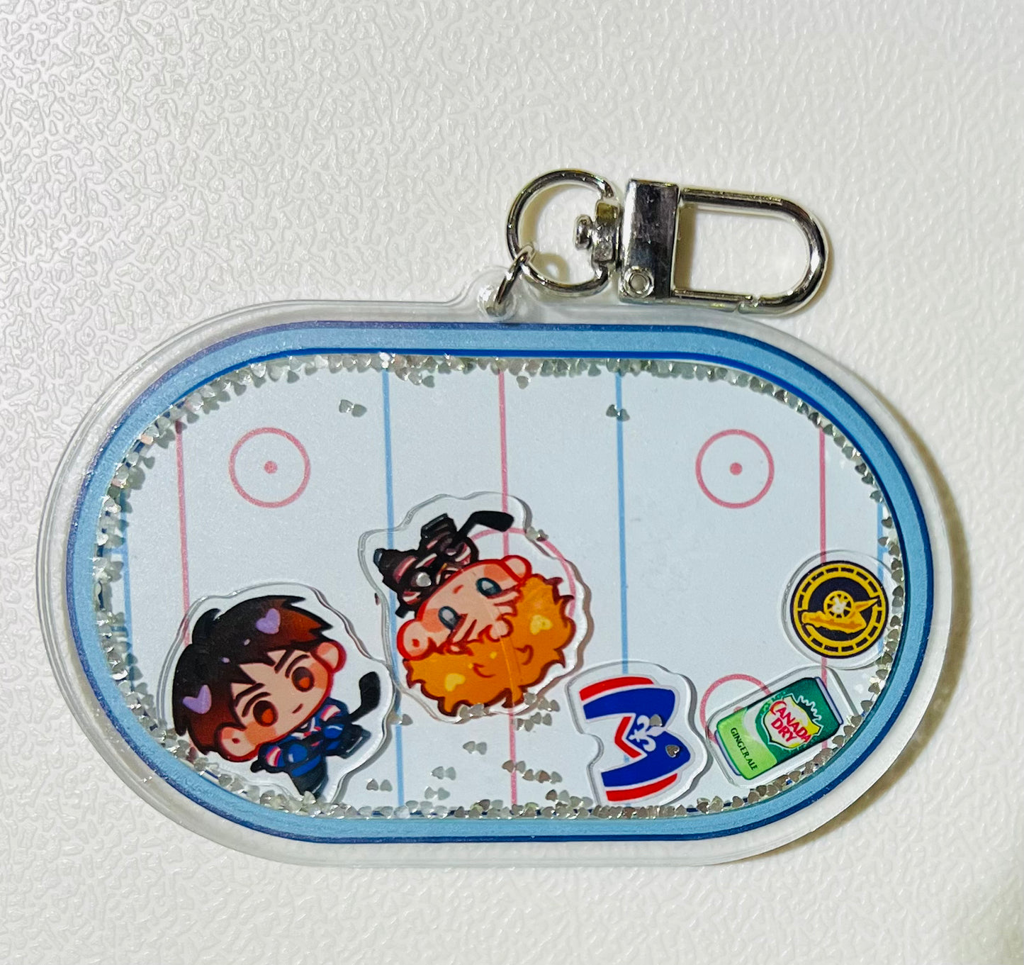 Heated Rivalry Shaker Charm