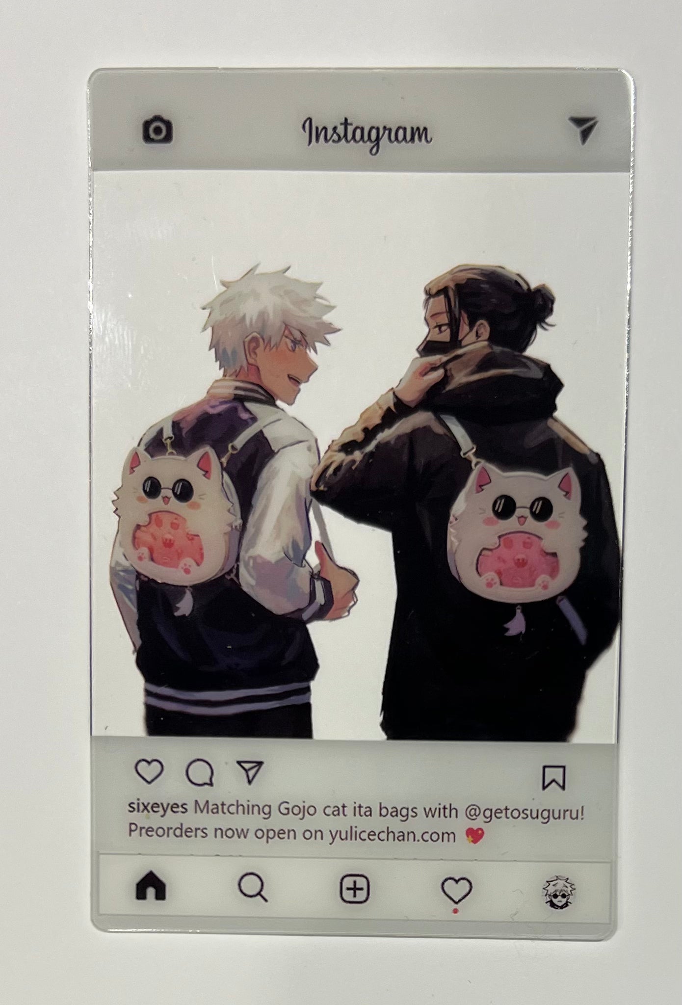 JJK Itabag PVC cards
