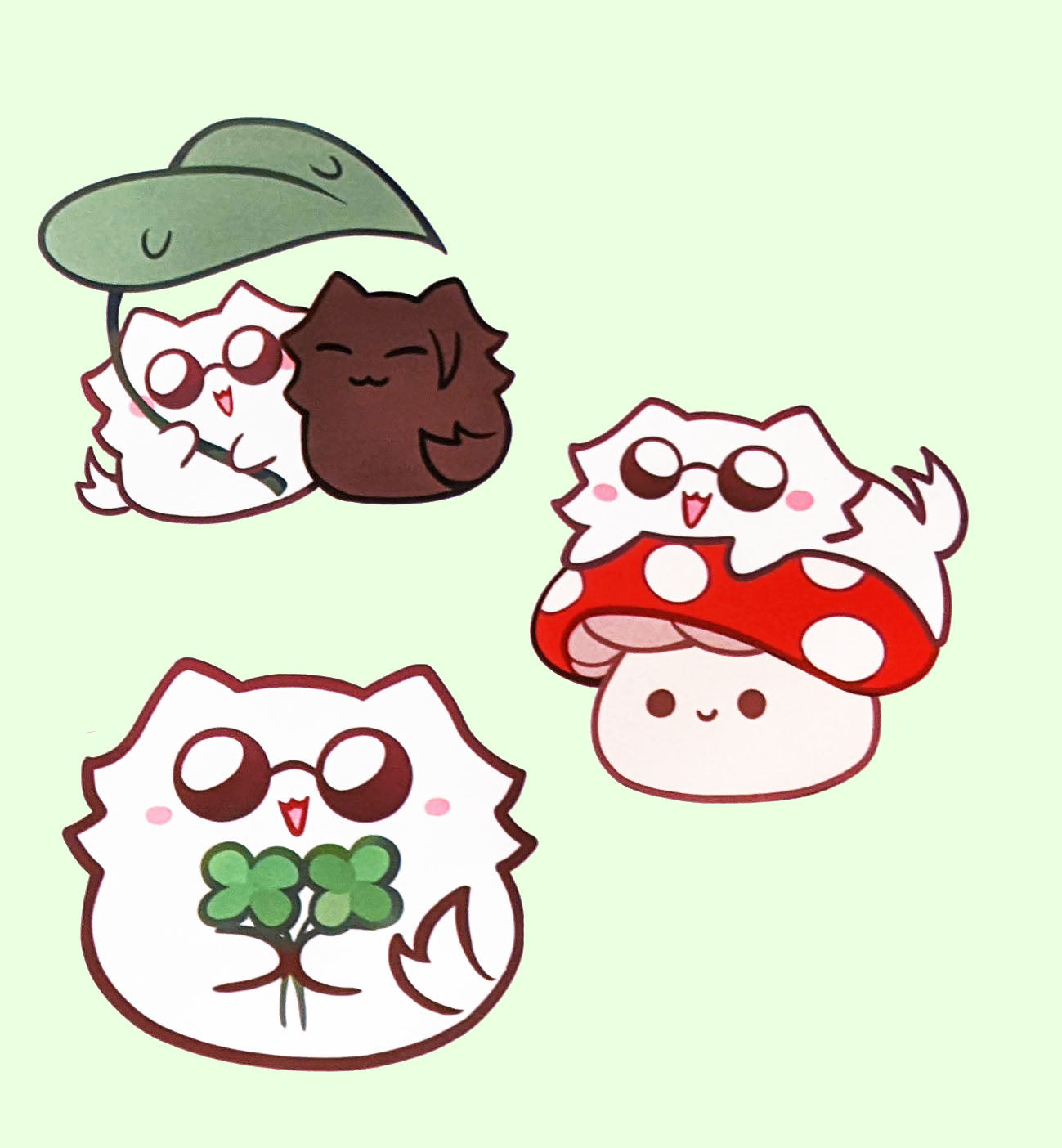 Gojo Cat March Stickers