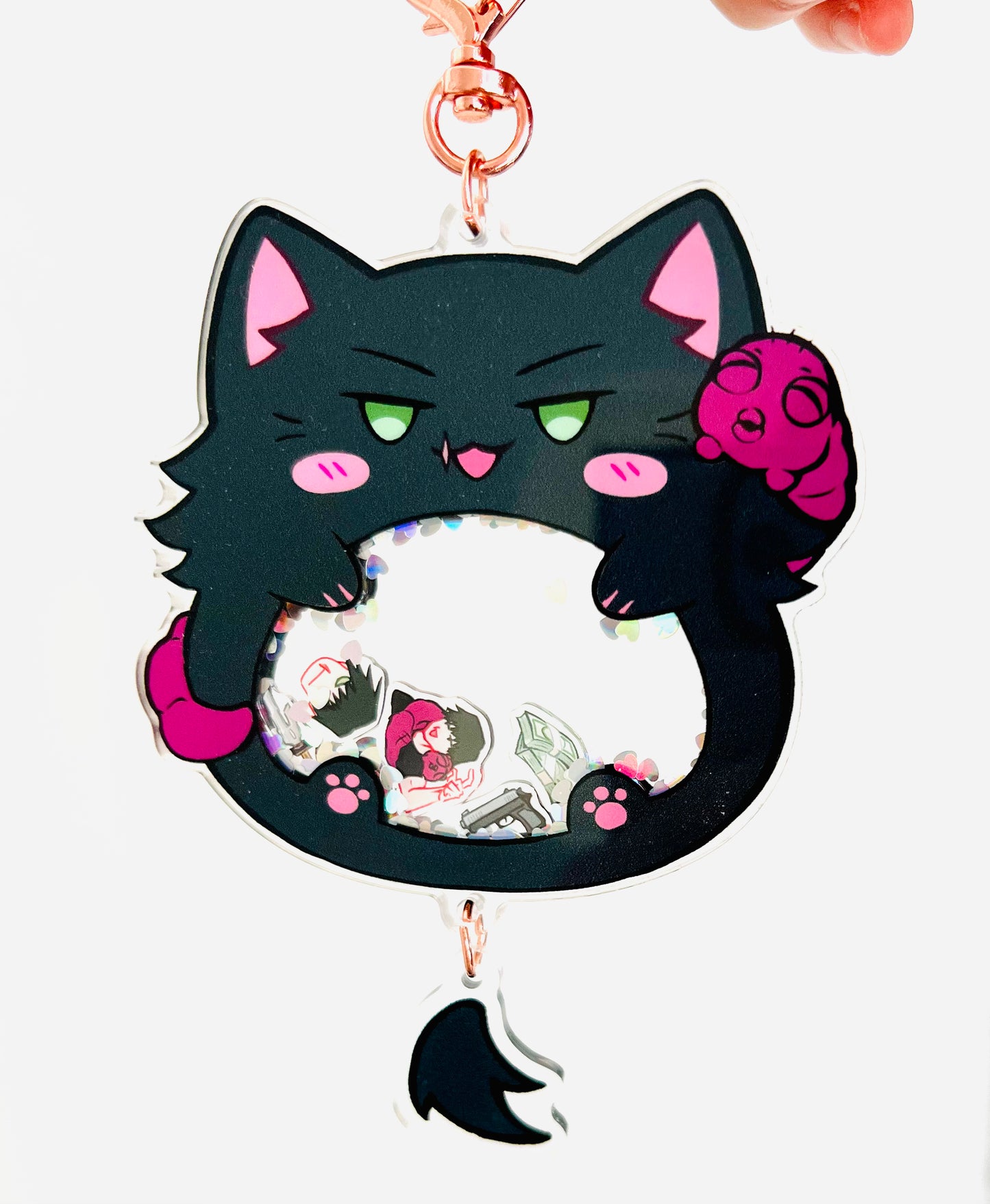 Toji Cat Shaker Charm