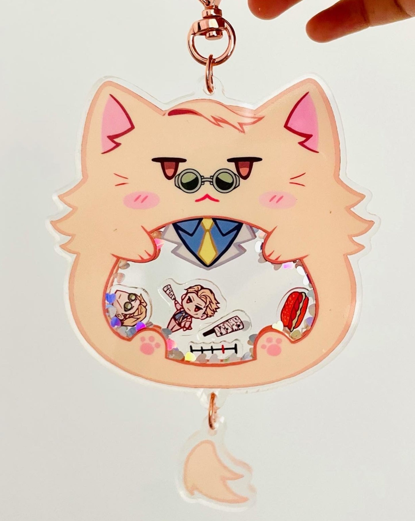 Nanami Cat Shaker Charm