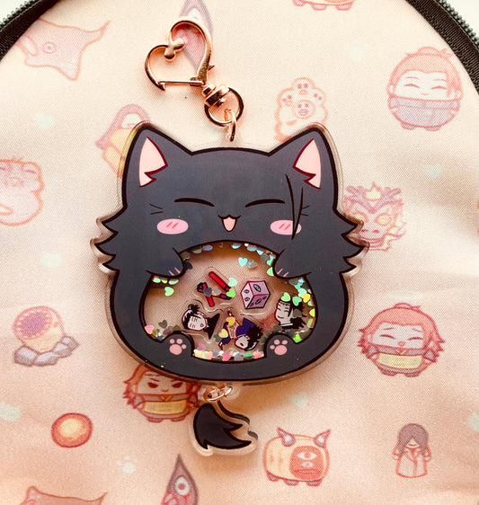 Geto Cat Shaker Charm