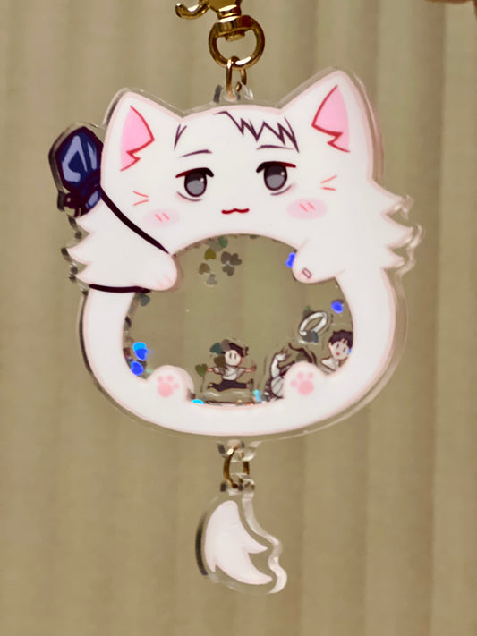 Yuuta Cat Shaker Charm