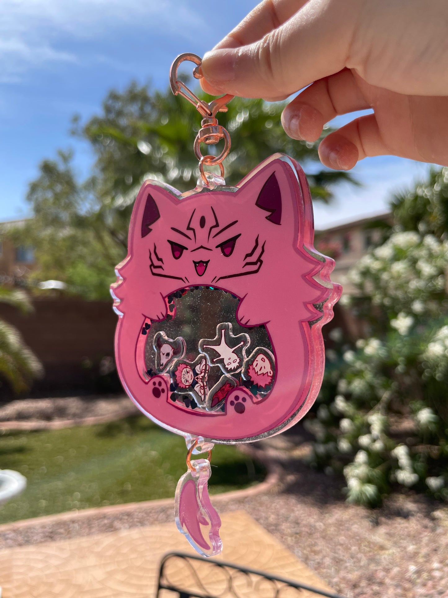 Sukuna Cat Shaker Charm
