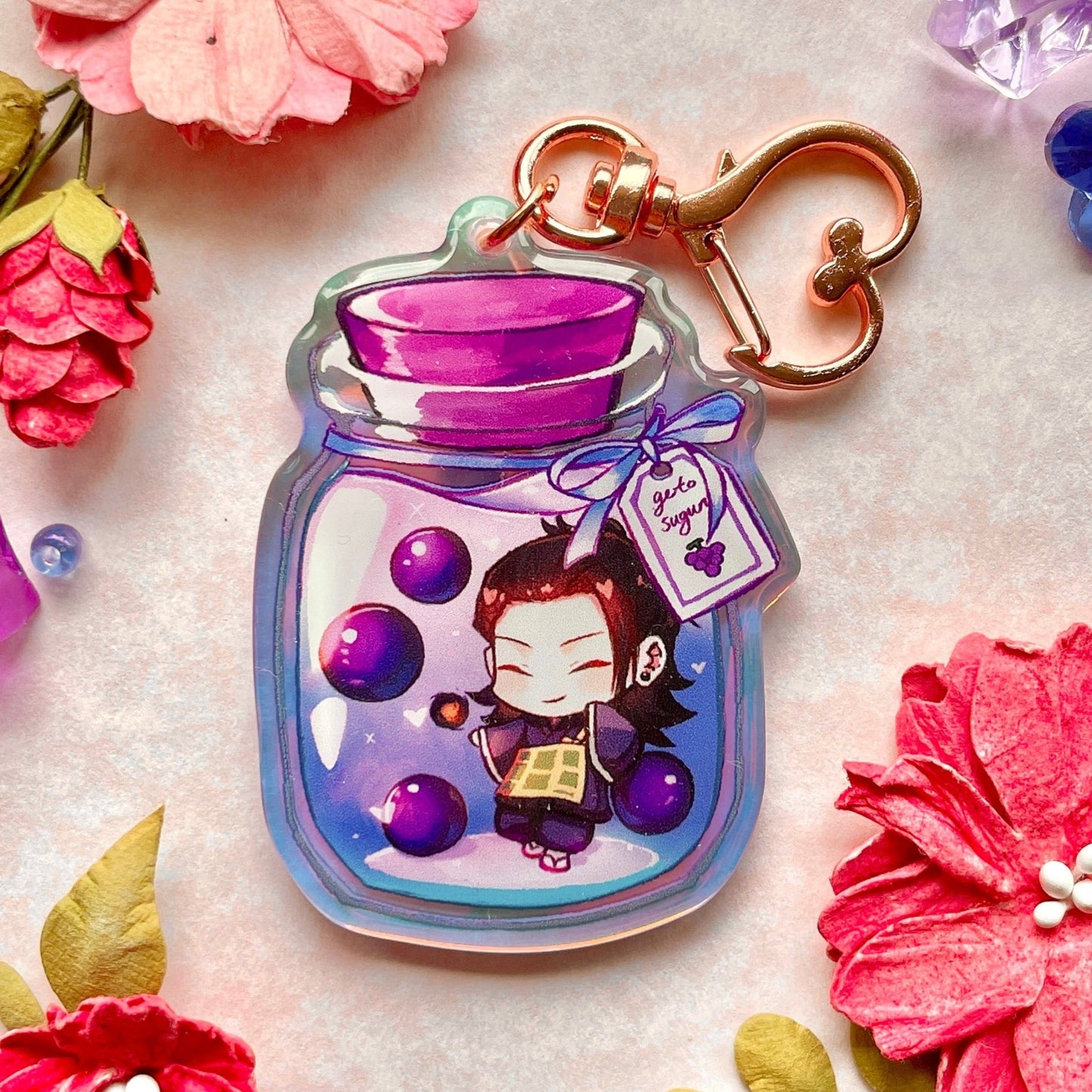 Geto Rainbow Jar Charm