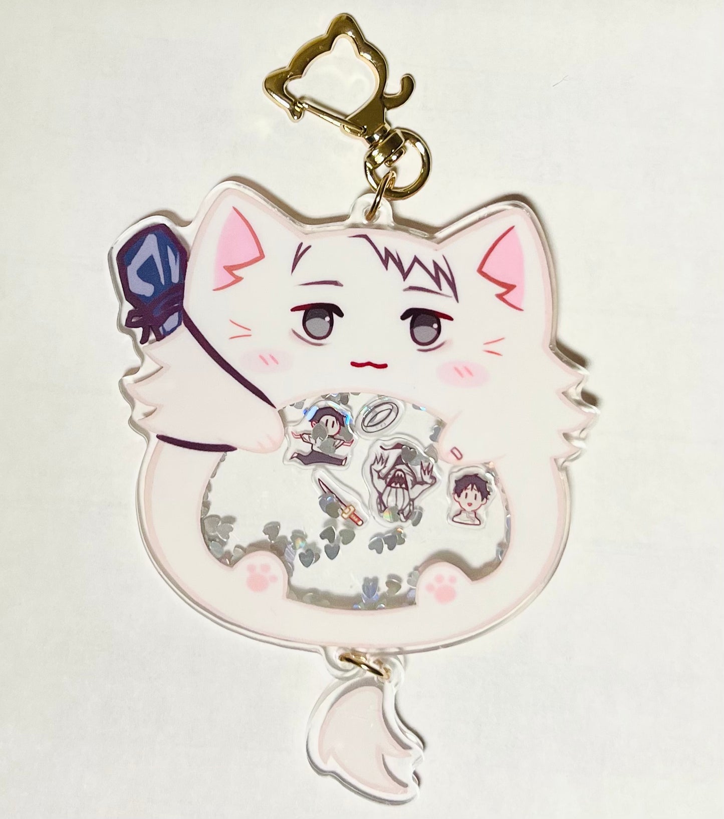 Yuuta Cat Shaker Charm