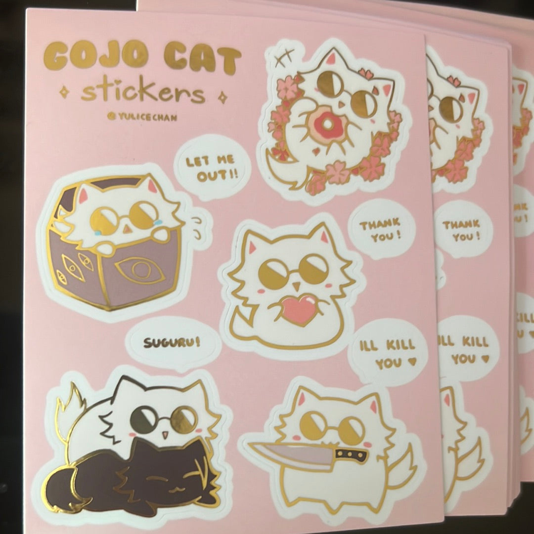 JJK Cat Sticker