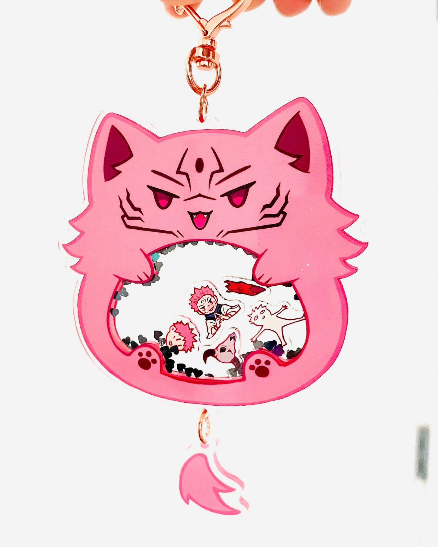 Sukuna Cat Shaker Charm