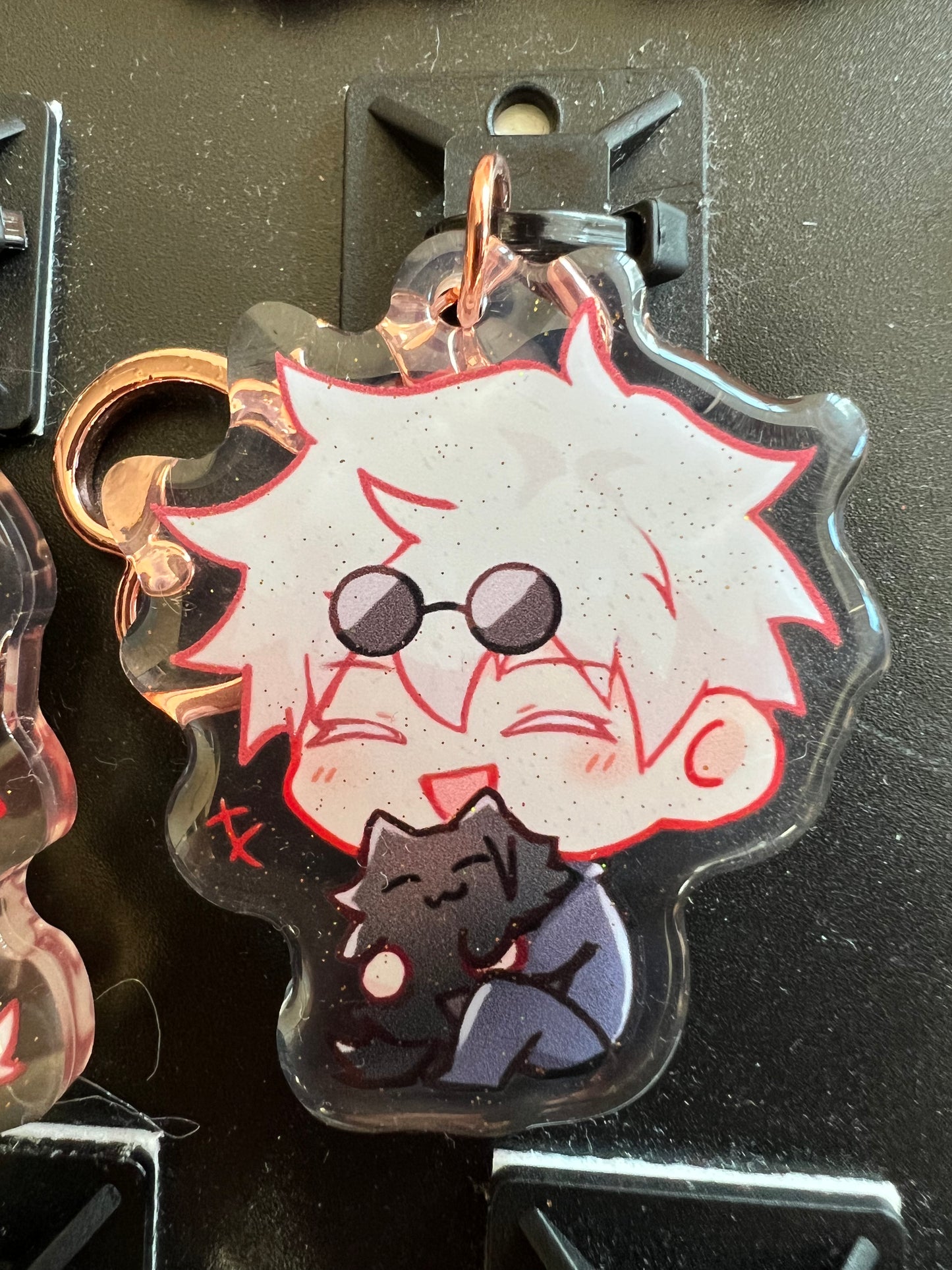 Geto and Gojo Cat Acrylic Charms