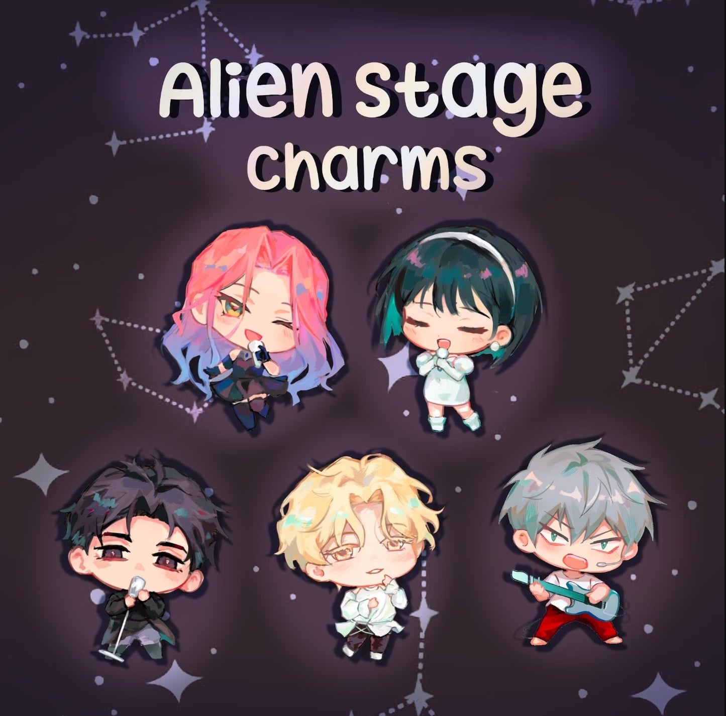 Alien Stage Charms
