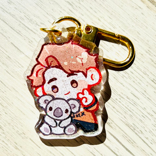 F1 Oscar Piastri Koala Acrylic Charm