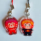 A F1 Pocket Charlie/Maxie Phone Charm