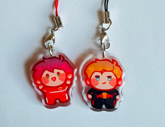 A F1 Pocket Charlie/Maxie Phone Charm
