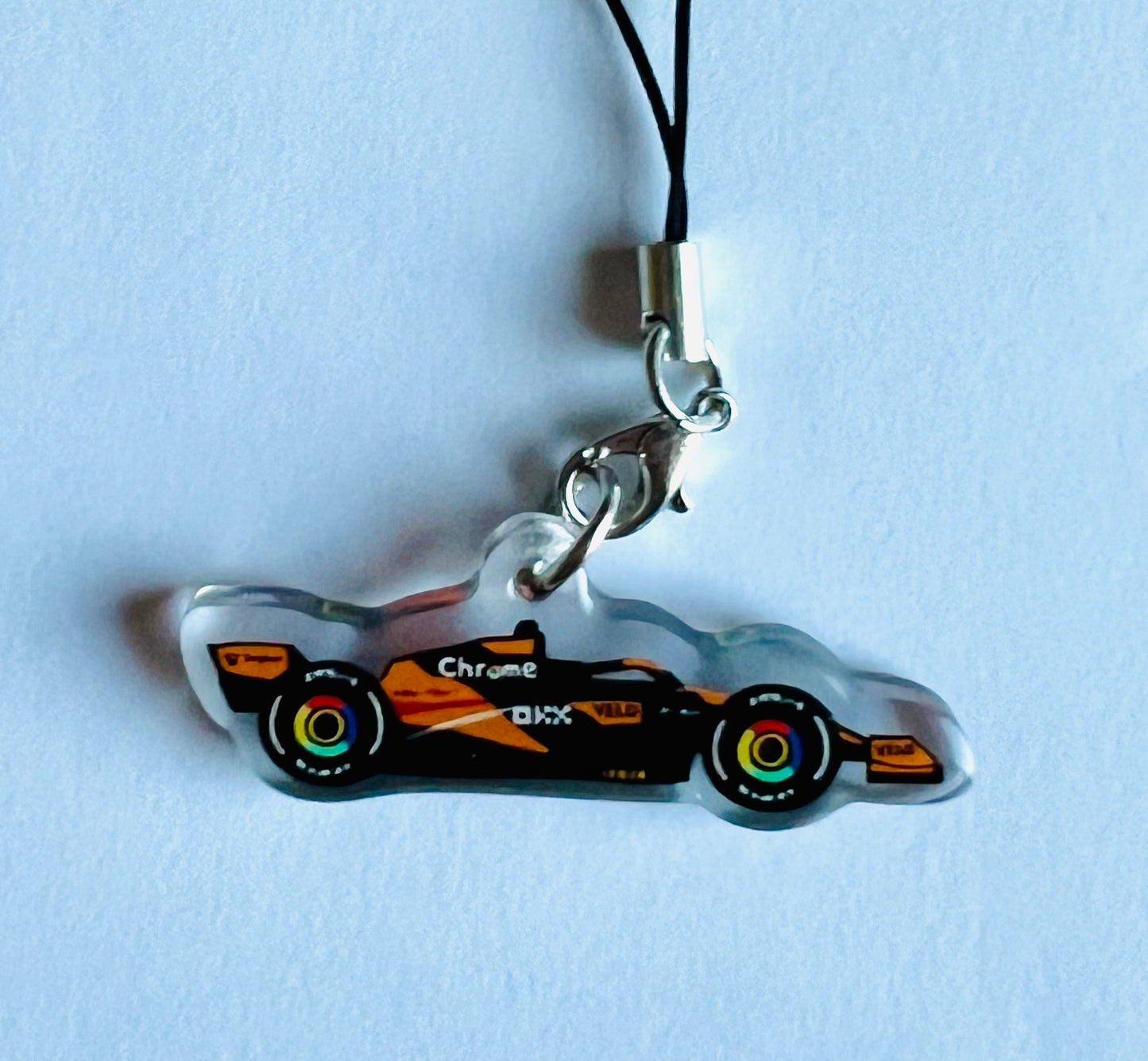 A F1 Car Phone Charm