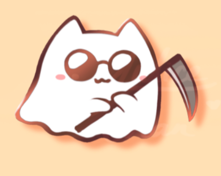 Gojo Cat Ghosty Pin