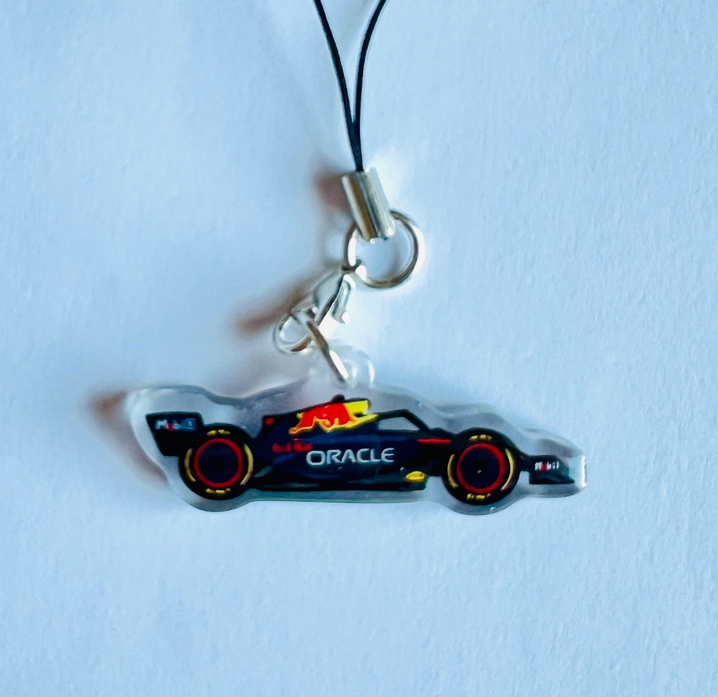 A F1 Car Phone Charm