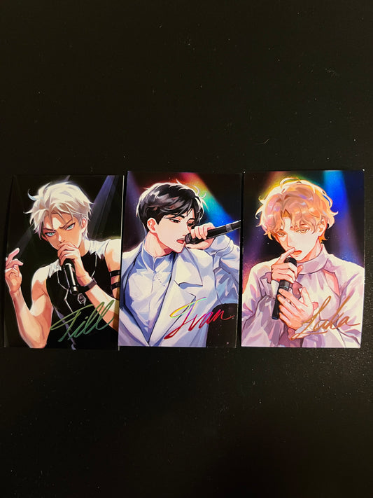 Alien Stage Holo Photocards