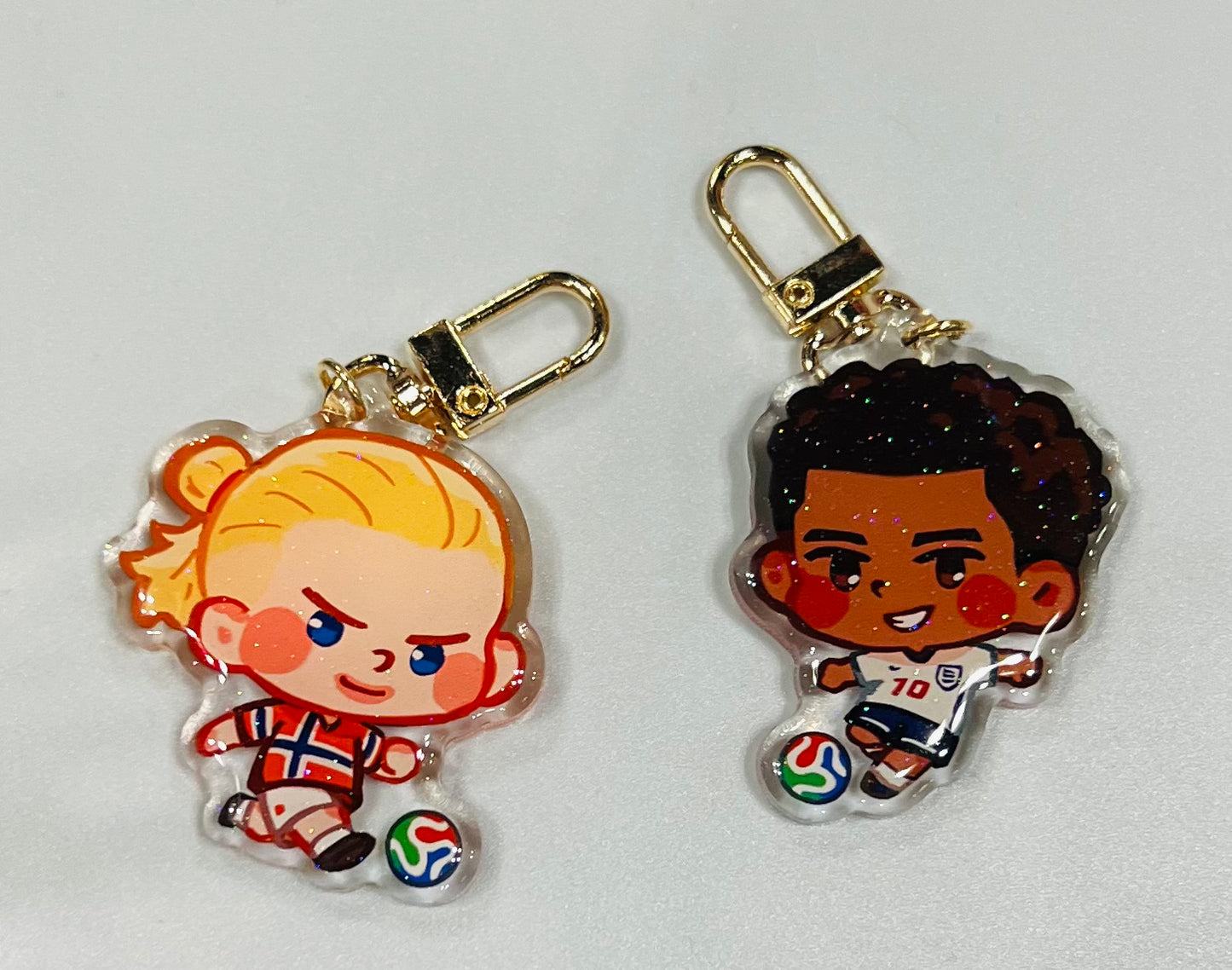Erling Haaland Acrylic Charm