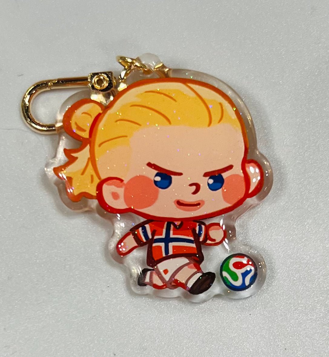 Erling Haaland Acrylic Charm