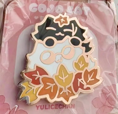 Stsg Leaf Pile Pin