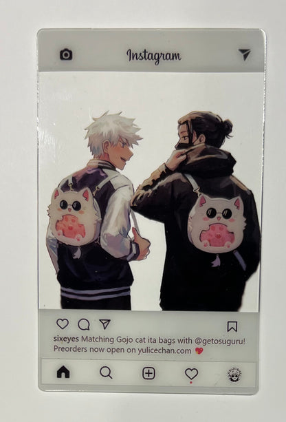 JJK Itabag PVC cards