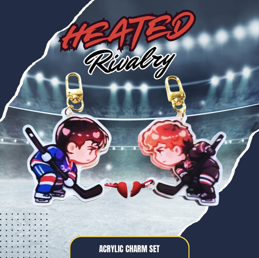 Heated Rivalry Hollanov Charm Set