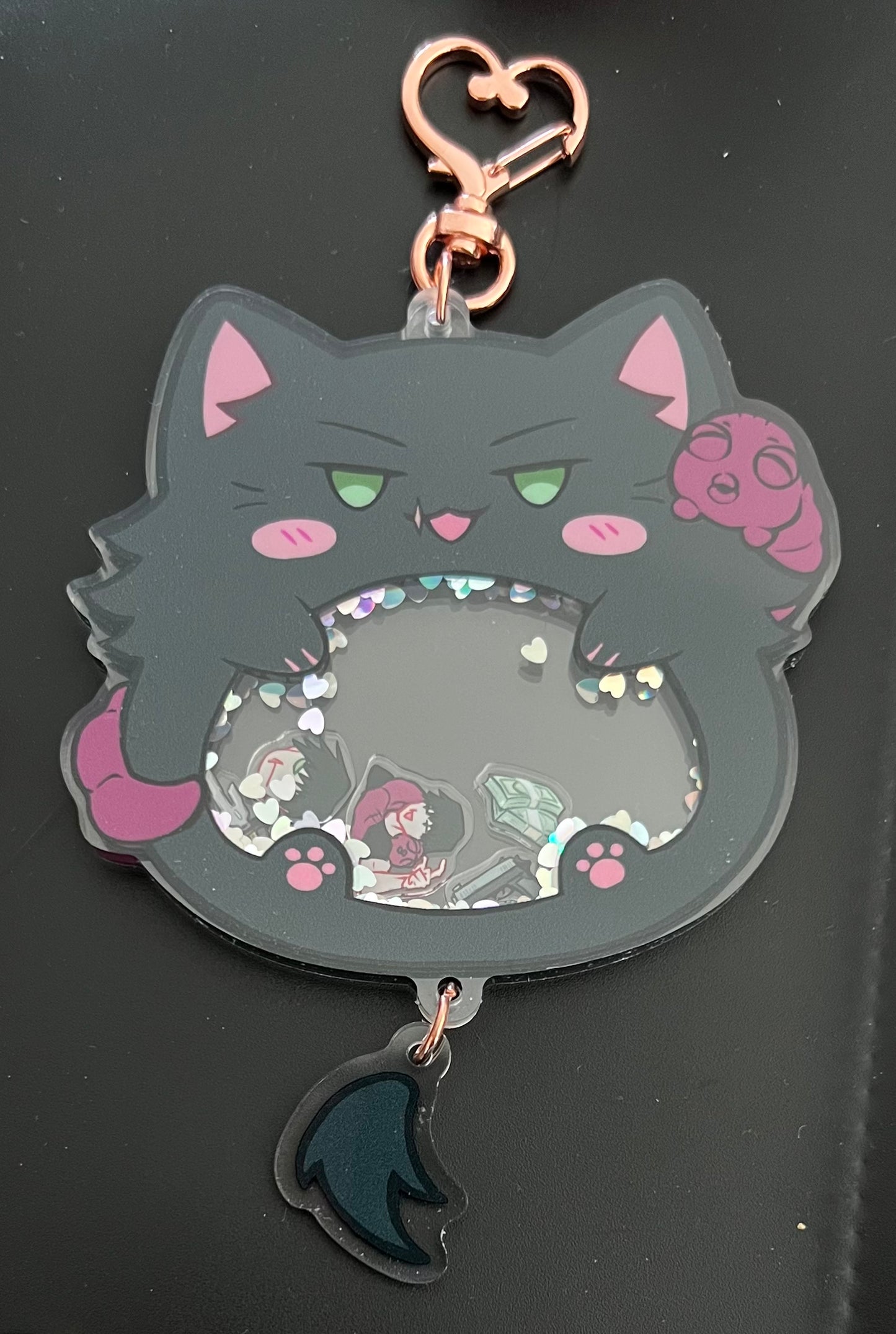 Toji Cat Shaker Charm