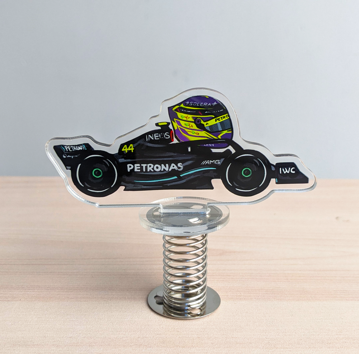 F1 Lewis Hamilton Shaking Standee