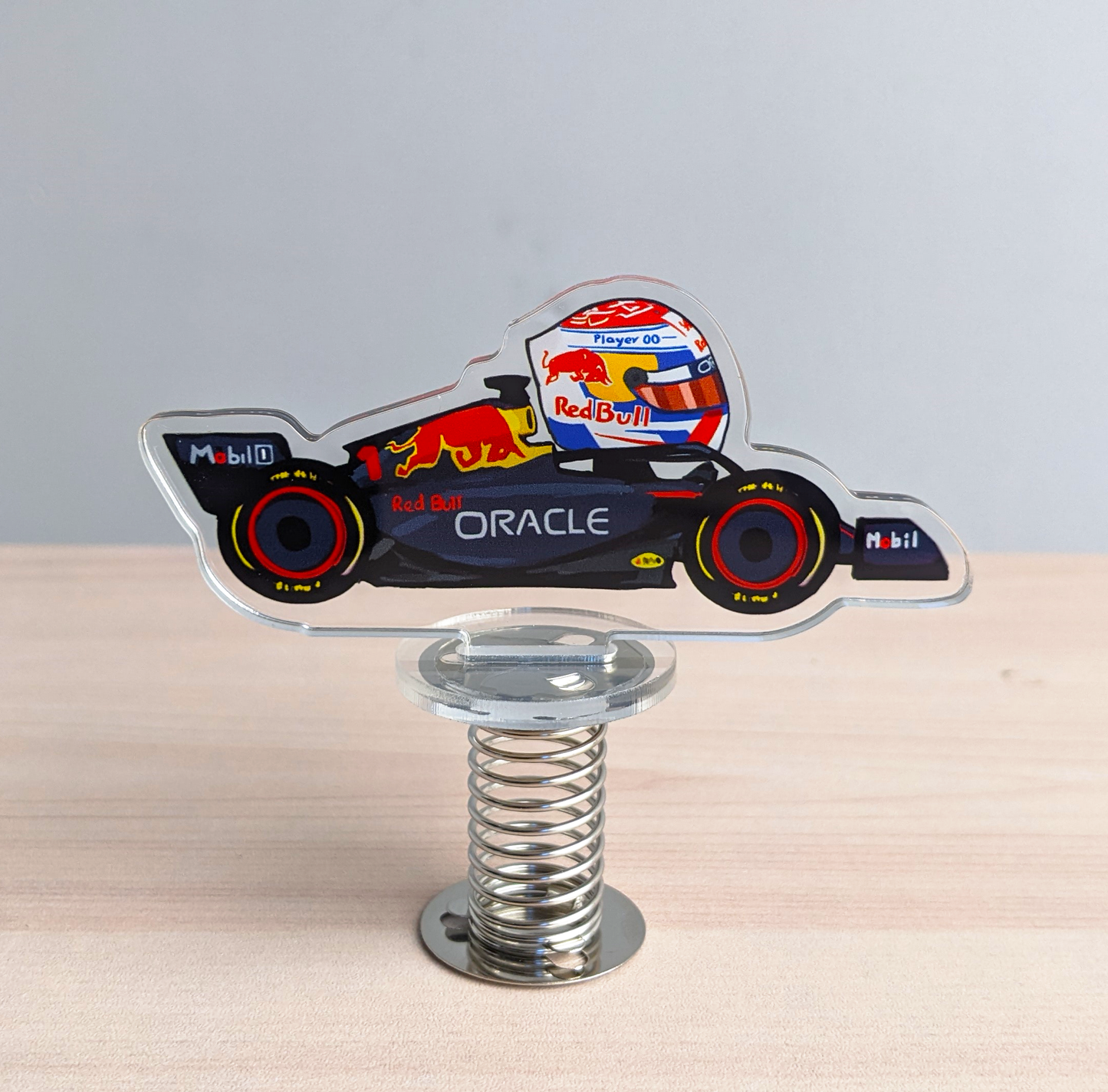 F1 Max Verstappen Shaking Standee